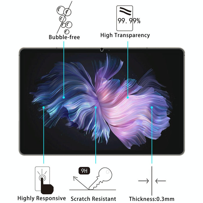 25Pcs 9H 0.3Mm Explosion-Proof Tempered Glass Film
