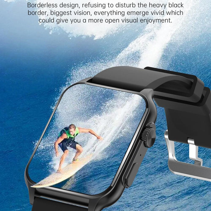 1.96 Inch Ips Smart Watch With Bluetooth Calls & Blood Oxygen Monitoring