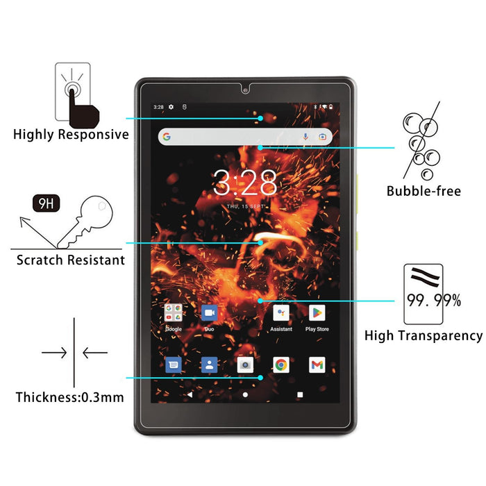 25Pcs 9H 0.3Mm Explosion-Proof Tempered Glass Film