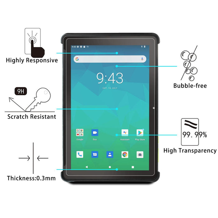 25Pcs 9H 0.3Mm Explosion-Proof Tempered Glass Film