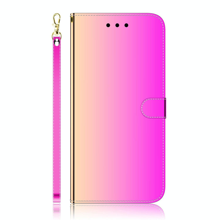 Reflective Faux Leather Phone Cover