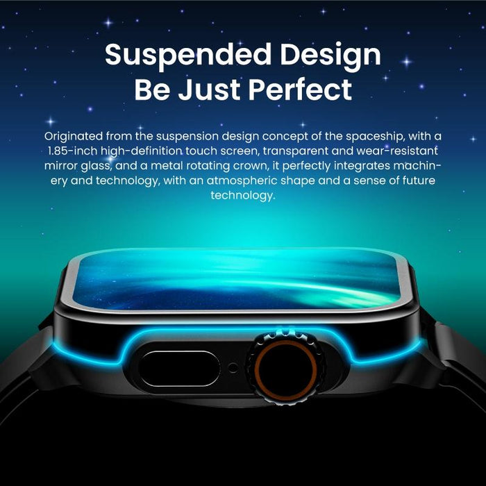 1.83 Inch Tft Screen Smart Watch Supports Bluetooth Call / Blood Oxygen Monitoring