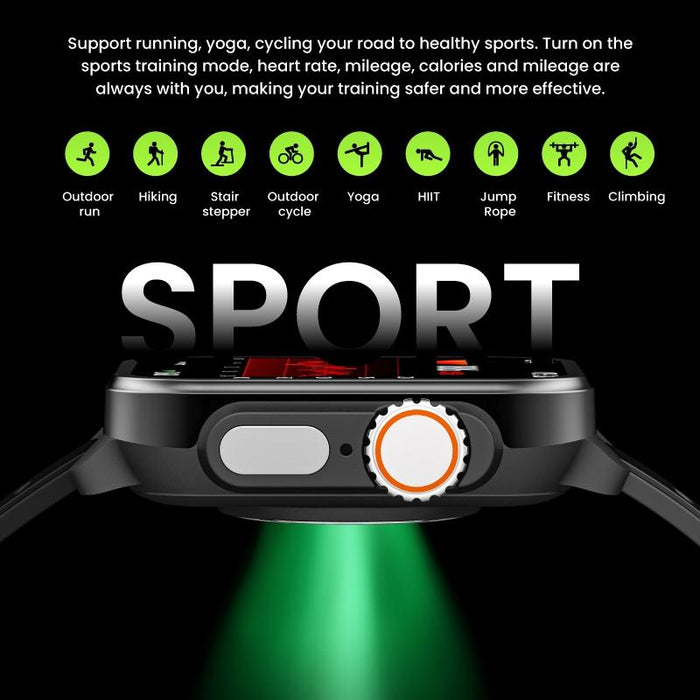 1.83 Inch Tft Screen Smart Watch Supports Bluetooth Call / Blood Oxygen Monitoring