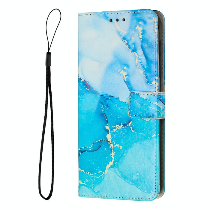 Marble Pattern Leather Phone Case