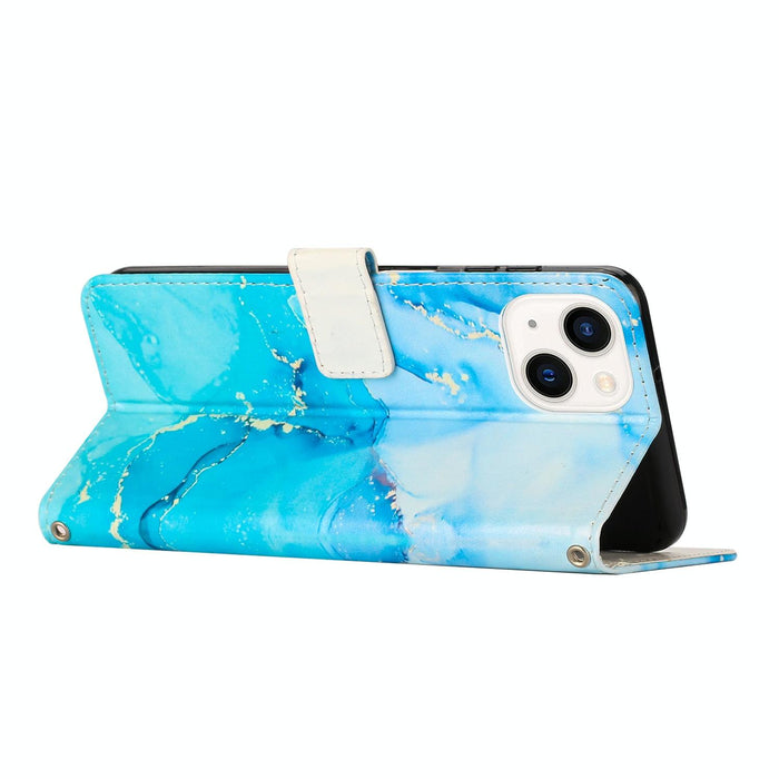 Marble Pattern Leather Phone Case