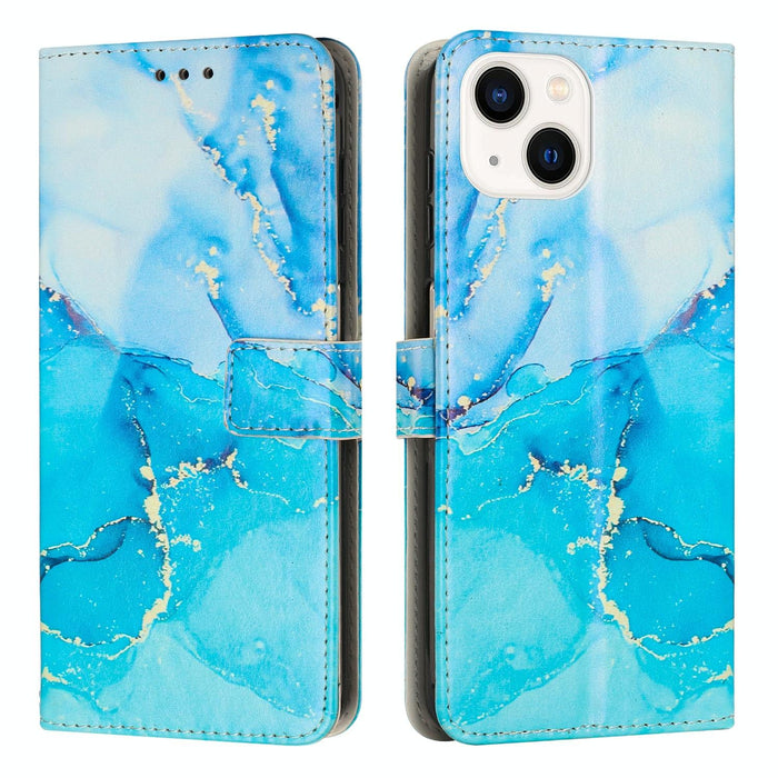 Marble Pattern Leather Phone Case