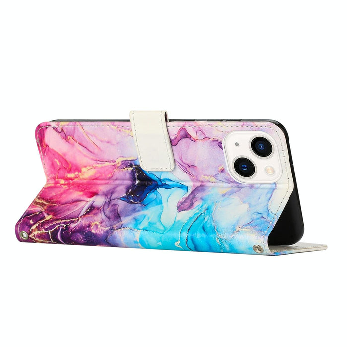 Marble Pattern Leather Phone Case
