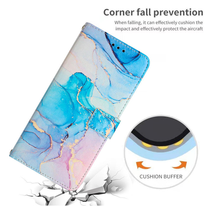 Marble Pattern Leather Phone Case