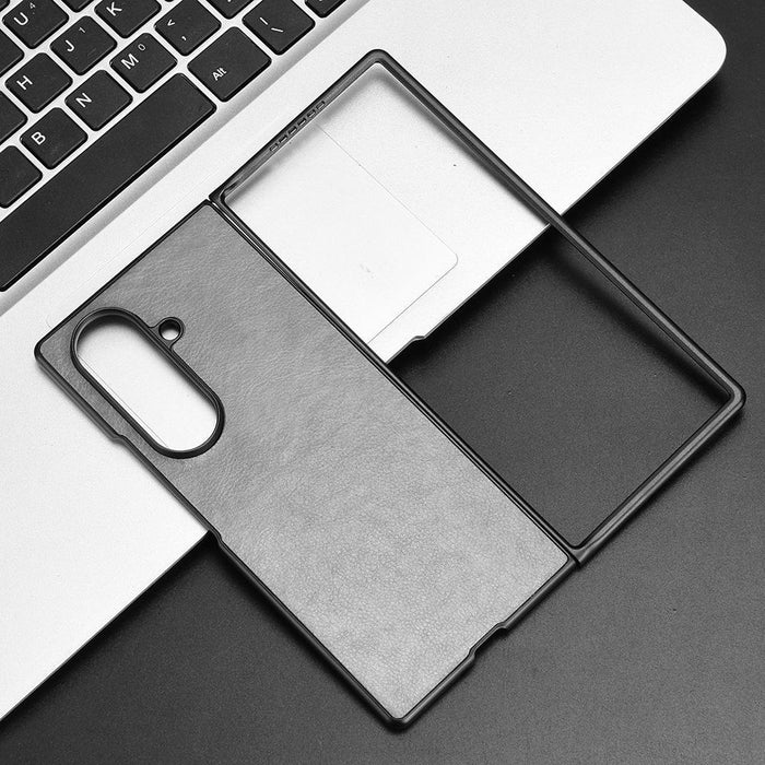 For Samsung Galaxy Z Fold7 5G Litchi Texture Back Cover Phone Case