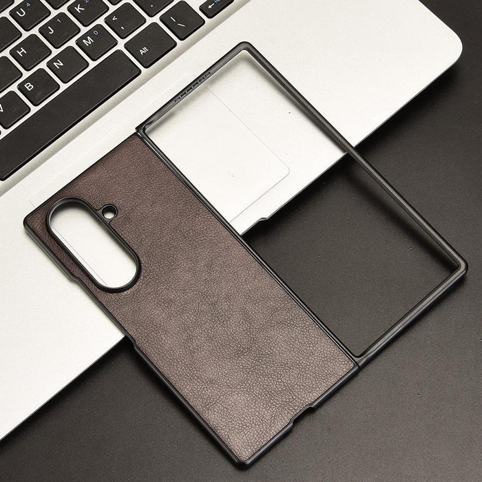 For Samsung Galaxy Z Fold7 5G Litchi Texture Back Cover Phone Case