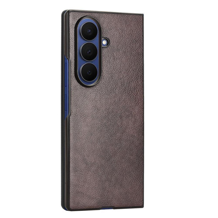 For Samsung Galaxy Z Fold7 5G Litchi Texture Back Cover Phone Case