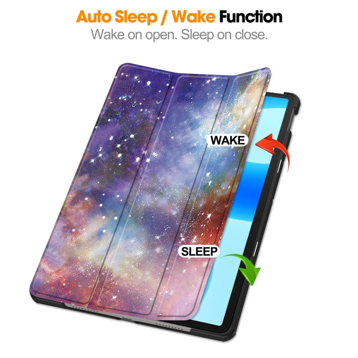 3-Fold Smart Leather Tablet Case For 11.5 Matepad 2023