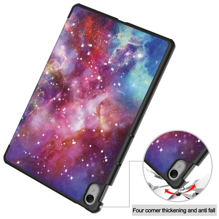 3-Fold Smart Leather Tablet Case For 11.5 Matepad 2023