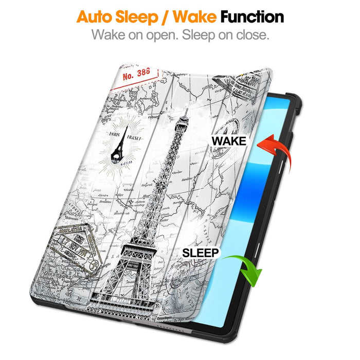 3-Fold Smart Leather Tablet Case For 11.5 Matepad 2023