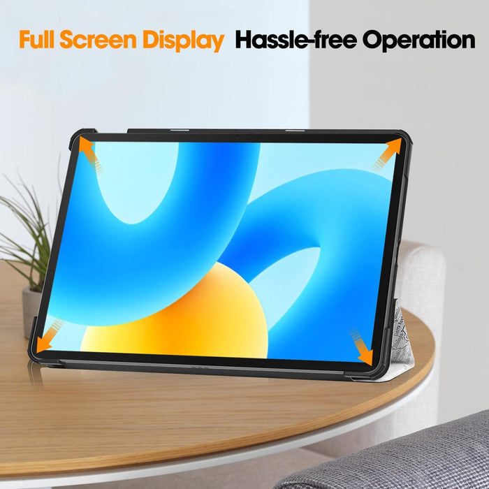 3-Fold Smart Leather Tablet Case For 11.5 Matepad 2023