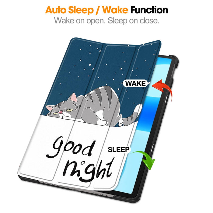 3-Fold Smart Leather Tablet Case For 11.5 Matepad 2023