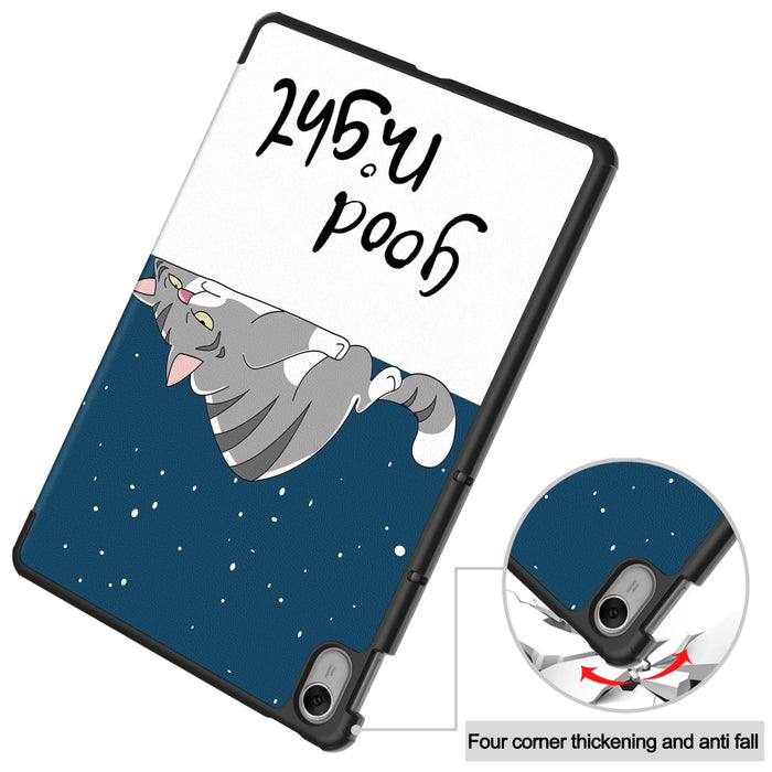 3-Fold Smart Leather Tablet Case For 11.5 Matepad 2023