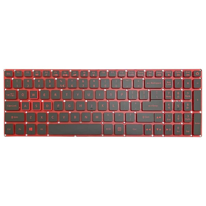 Us Version Red Backlight Laptop Keyboard