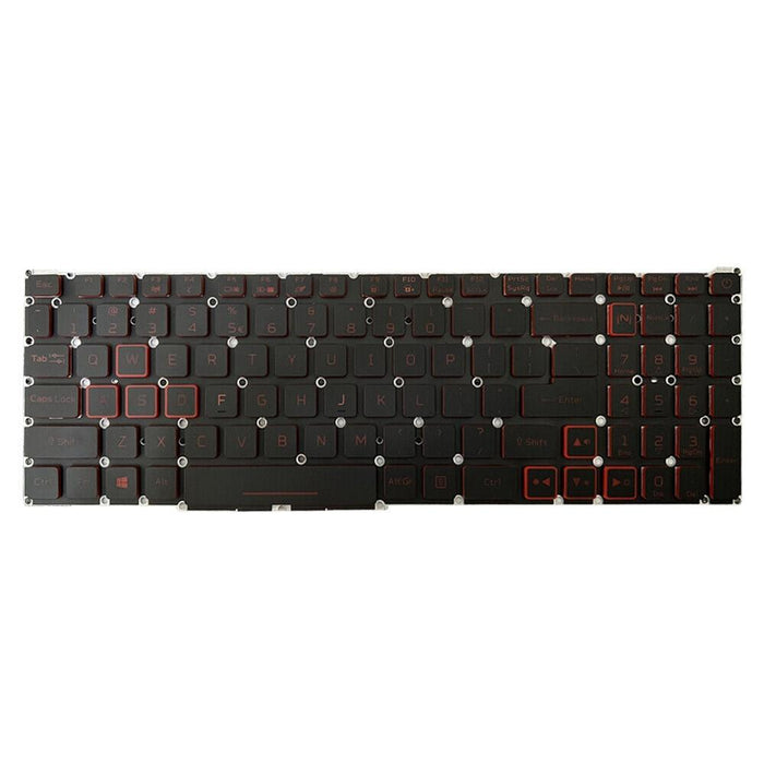 Us Version Red Backlight Laptop Keyboard