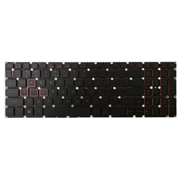 Us Version Red Backlight Laptop Keyboard