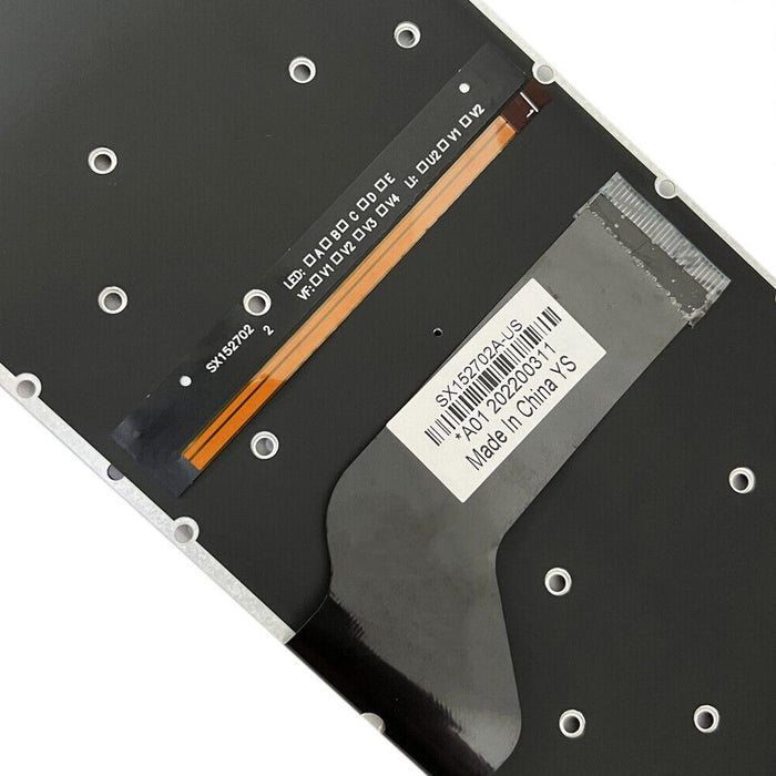 Us Version Red Backlight Laptop Keyboard