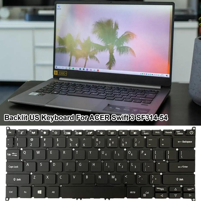 Us Version Backlight Laptop Keyboard