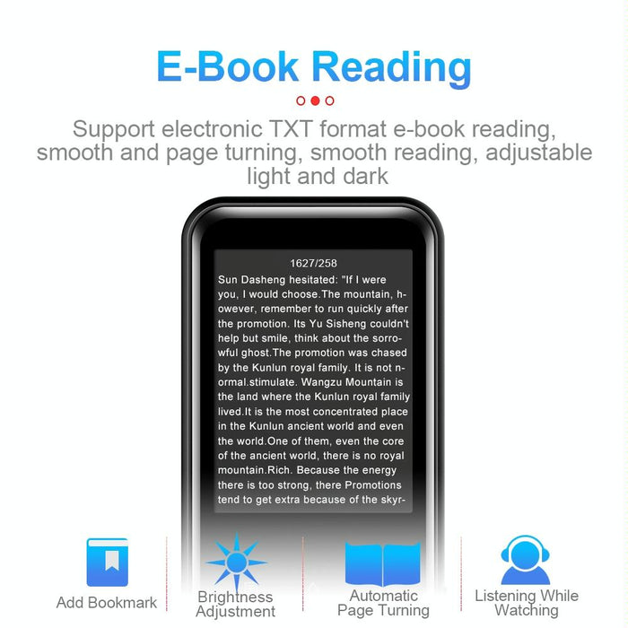 4Gb M15 Multi-Function Smart Voice Recorder Mp3 Hifi Sound Music Player Walkman