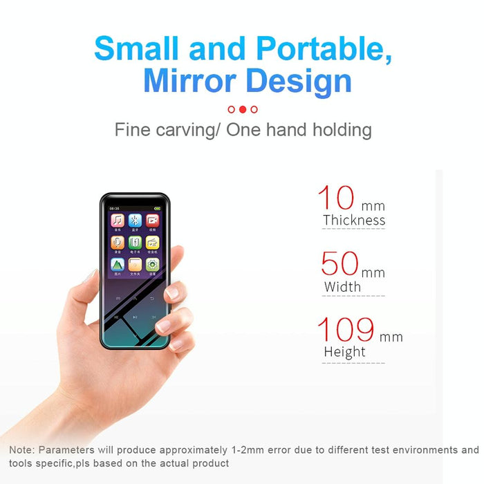 4Gb M15 Multi-Function Smart Voice Recorder Mp3 Hifi Sound Music Player Walkman Bluetooth Version