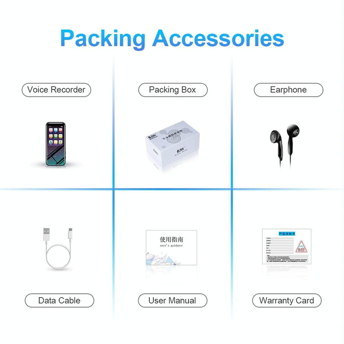 16Gb M15 Multi-Function Smart Voice Recorder Mp3 Hifi Sound Music Player Walkman Bluetooth Version