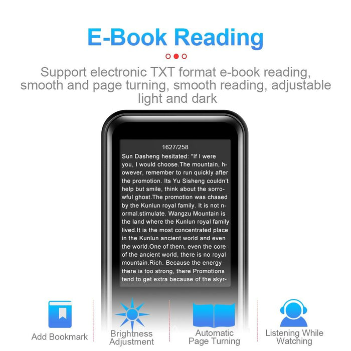 32Gb M15 Multi-Function Smart Voice Recorder Mp3 Hifi Sound Music Player Walkman Bluetooth Version