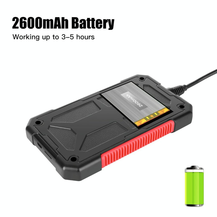 3.9Mm Red Hd Waterproof Portable Integrated Hand-Held Vertical Screen Industry Endoscope Length 5M Hardwire