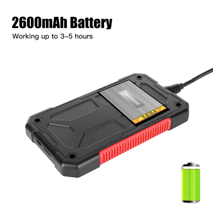 3.9Mm Red Hd Waterproof Portable Integrated Hand-Held Vertical Screen Industry Endoscope Length 10M Hardwire