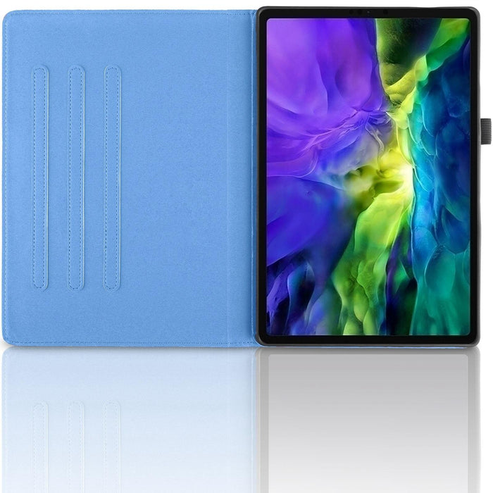 Tree Life Embossed Rotation Leather Smart Tablet Case for iPad Pro 12.9 2022 / 2021 / 2020