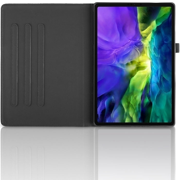 Tree Life Embossed Rotation Leather Smart Tablet Case for iPad Pro 12.9 2022 / 2021 / 2020