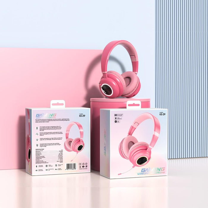 Foldable Wireless Headset With Mic Ke-29