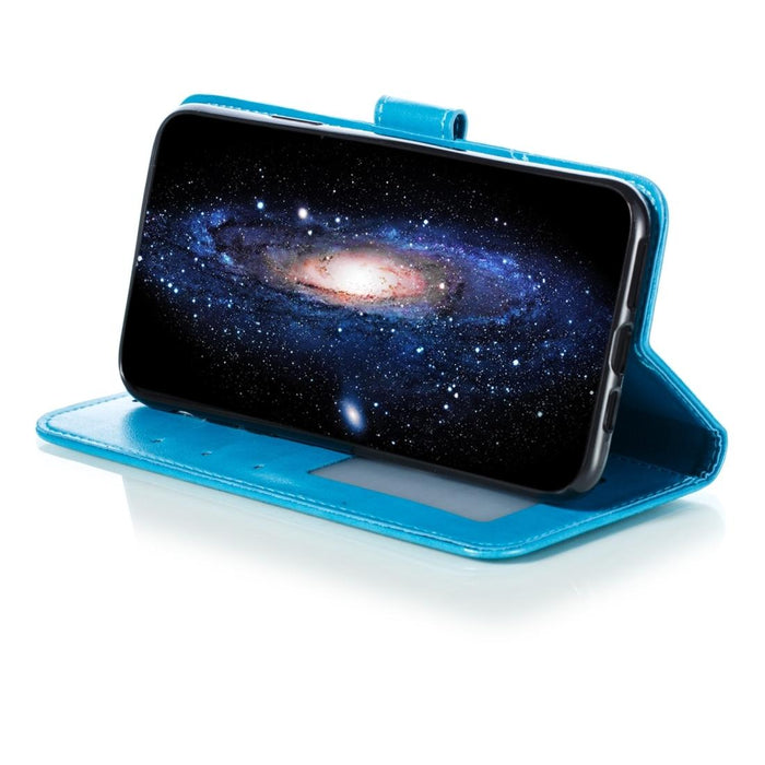 Embossed Mandala Leather Phone Case