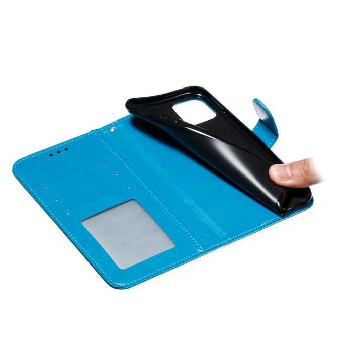 Embossed Mandala Leather Phone Case