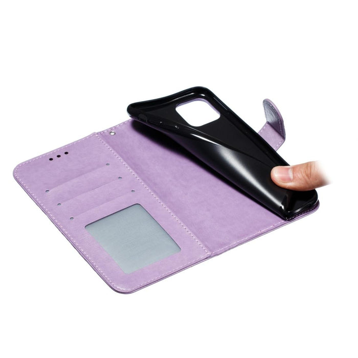 Embossed Mandala Leather Phone Case