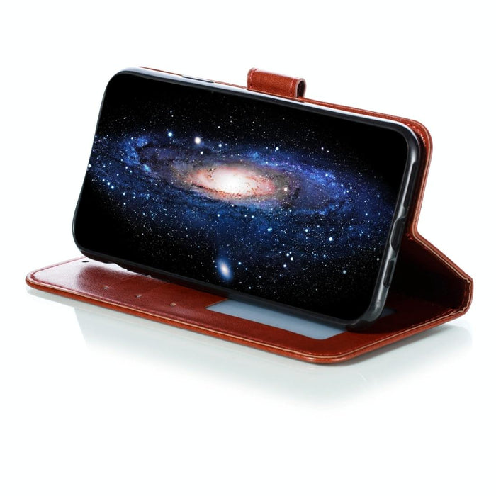 Embossed Mandala Leather Phone Case