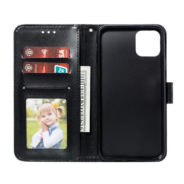 Embossed Mandala Leather Phone Case