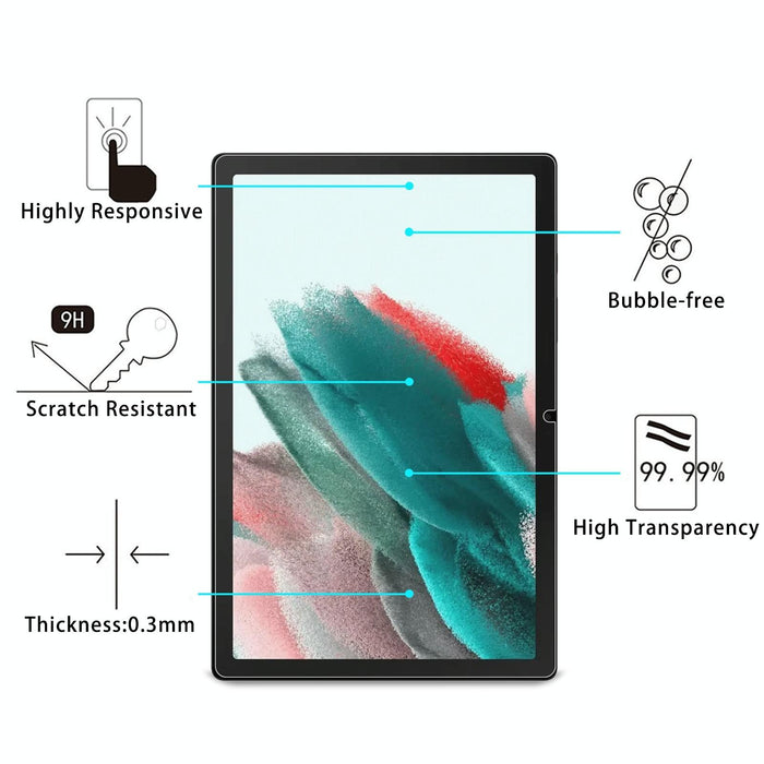 25Pcs 9H 0.3Mm Explosion-Proof Tempered Glass Film For Samsung Galaxy Tab A9 Plus / Tab Active5 / Tab A9