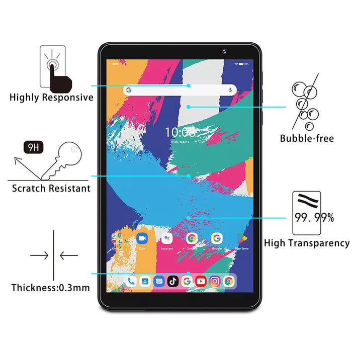 2Pcs 9H 0.3Mm Explosion-Proof Tempered Glass Film