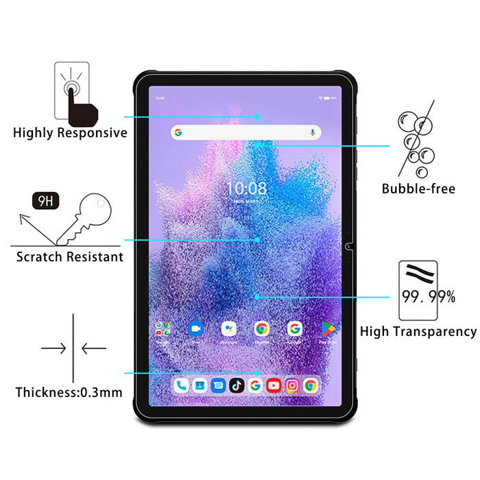 2Pcs 9H 0.3Mm Explosion-Proof Tempered Glass Film