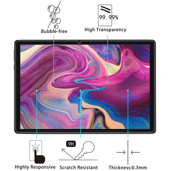 25Pcs 9H 0.3Mm Explosion-Proof Tempered Glass Film