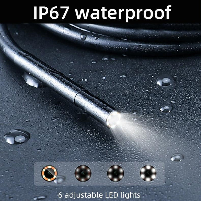 3.9Mm Single Lens 7 Inch Screen Industrial Endoscope Spec 2M Tube