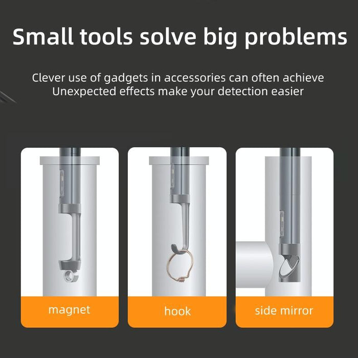 3.9Mm Single Lens 7 Inch Screen Industrial Endoscope Spec 2M Tube