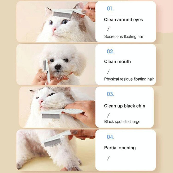 18Cm Dense Tooth Flea Removal Comb For Pets