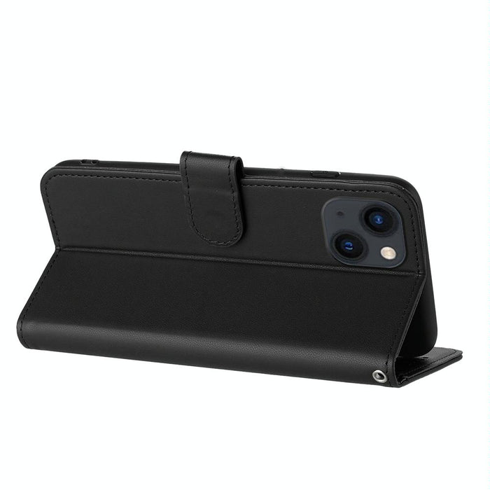 Embossed Datura Flower Leather Flip Case