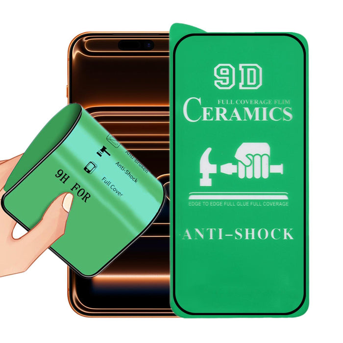 For Iphone 17 Pro 9D Full Screen Full Glue Ceramic Film