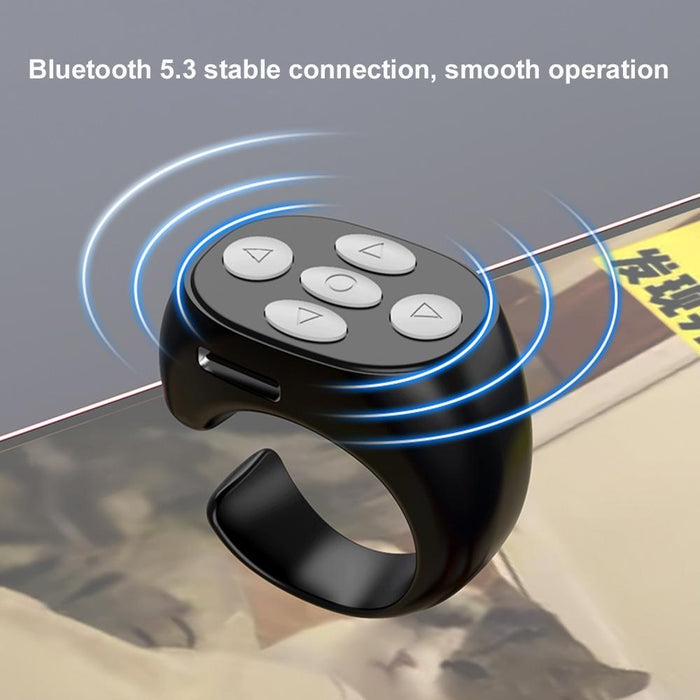 5 Button Bluetooth Cellphone Smart Ring Remote